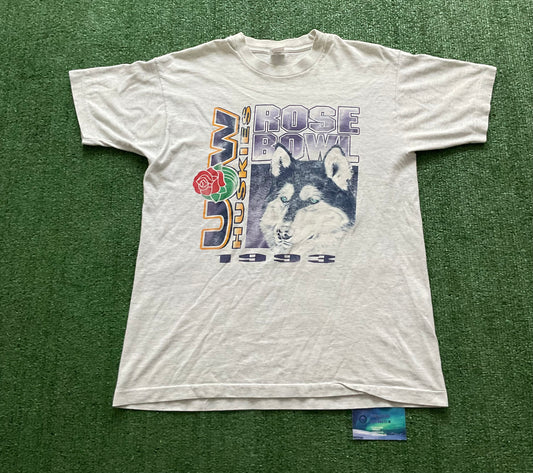 Vintage UW 1993 rose bowl T shirt