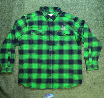 Columbia notre dame fighting Irish  embroidered flannel