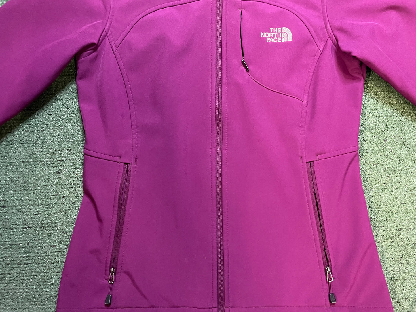 The North Face apex bionic plum jacket