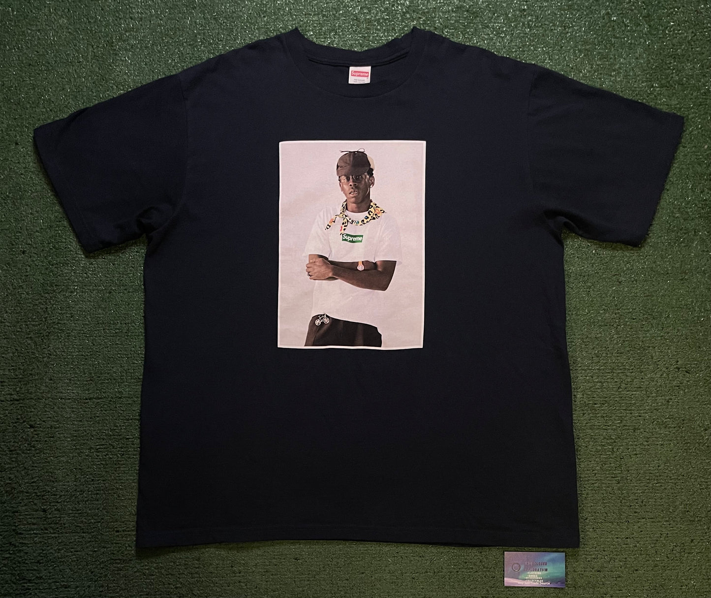Supreme Tyler the creator Navy photo tee