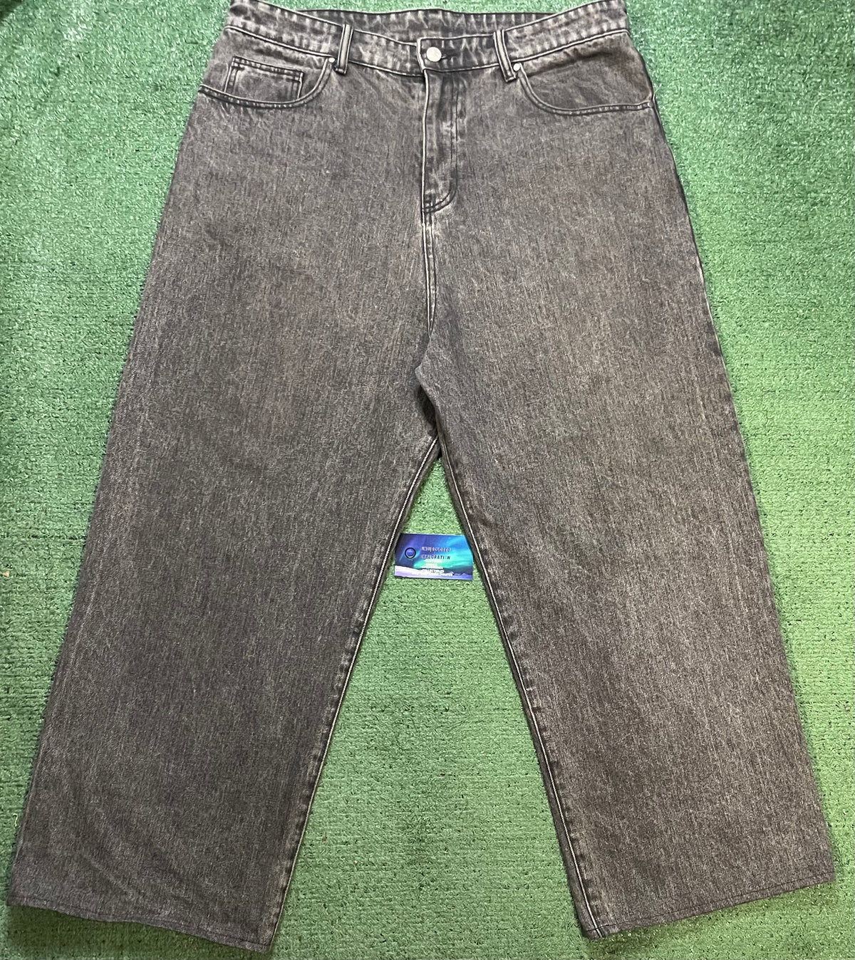 Basketcase Gallery grey denim jeans