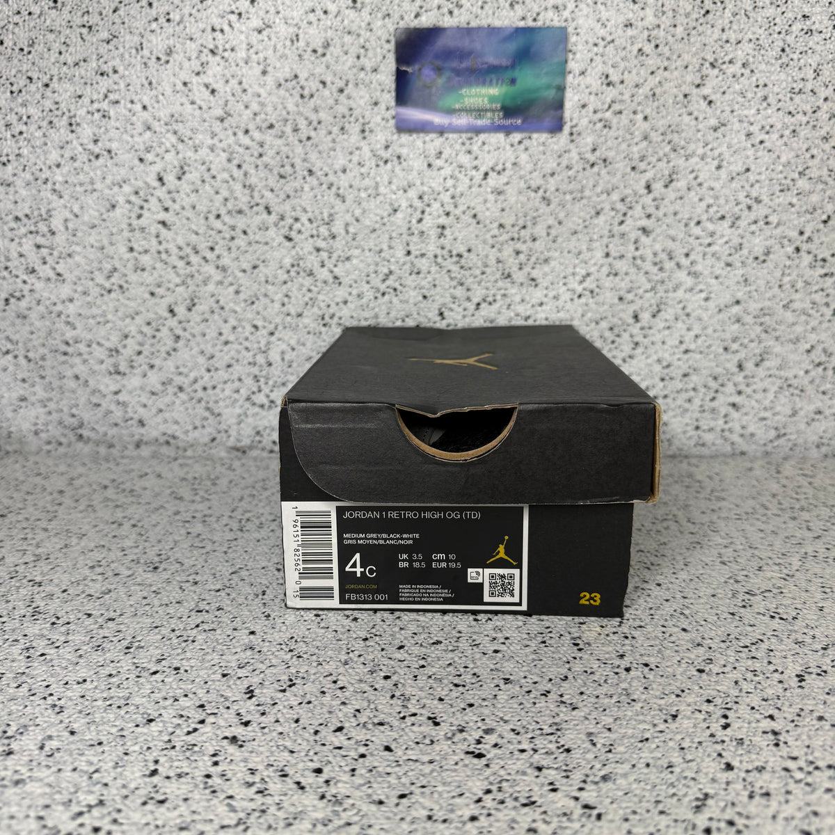 Jordan 1 Twist 2.0 Toddler 4 C “Preowned”