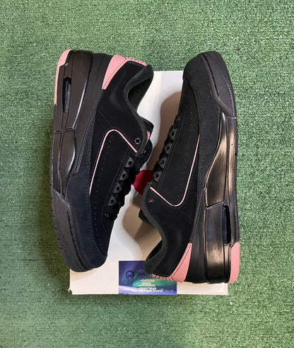 Jordan 2/3 black rust pink
