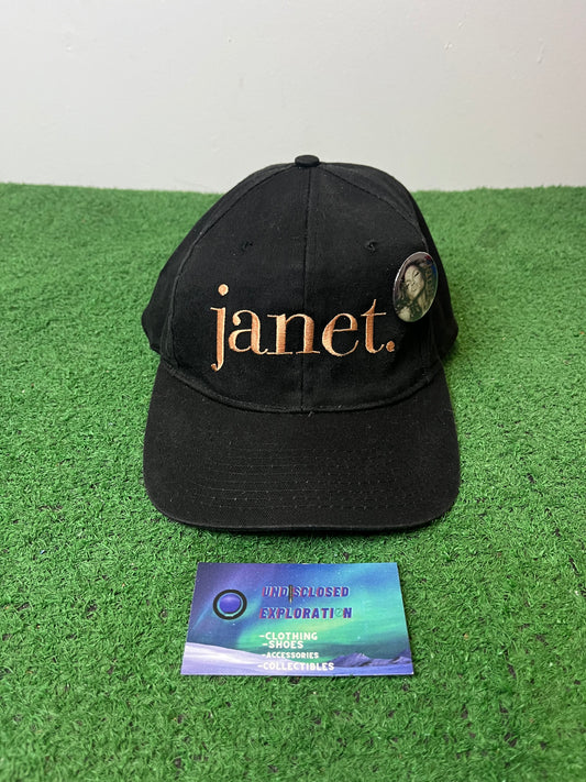 Vintage 1990s Janet Jackson tour hat