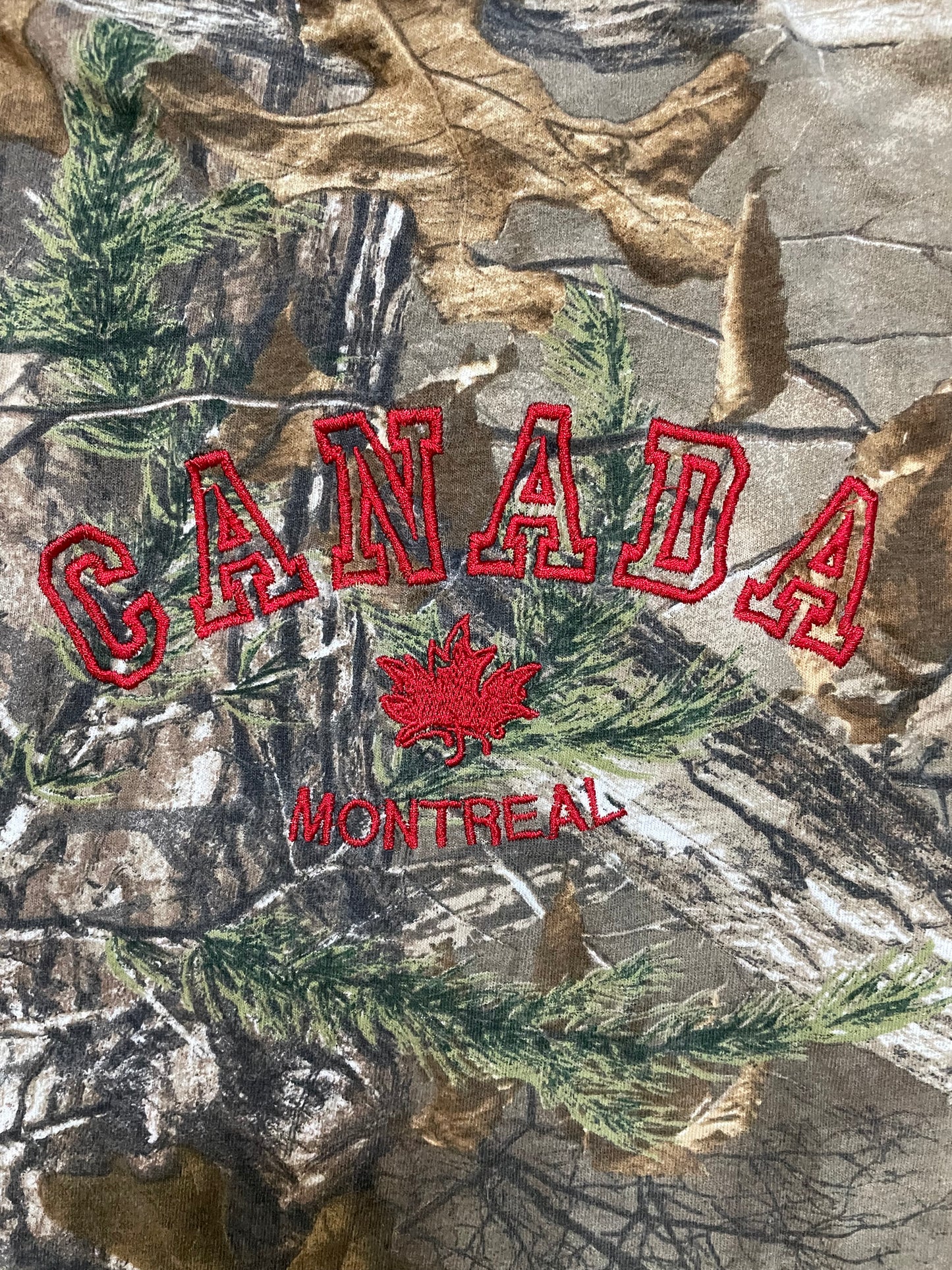 Canada Montreal camo tee