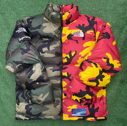 Supreme The North Face Split Nupste  Camo