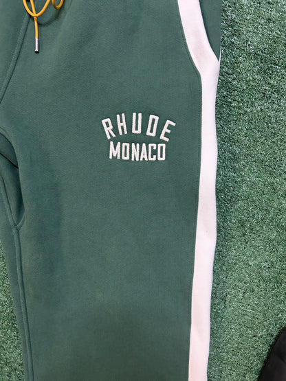 Rhude Monaco hunter green pants