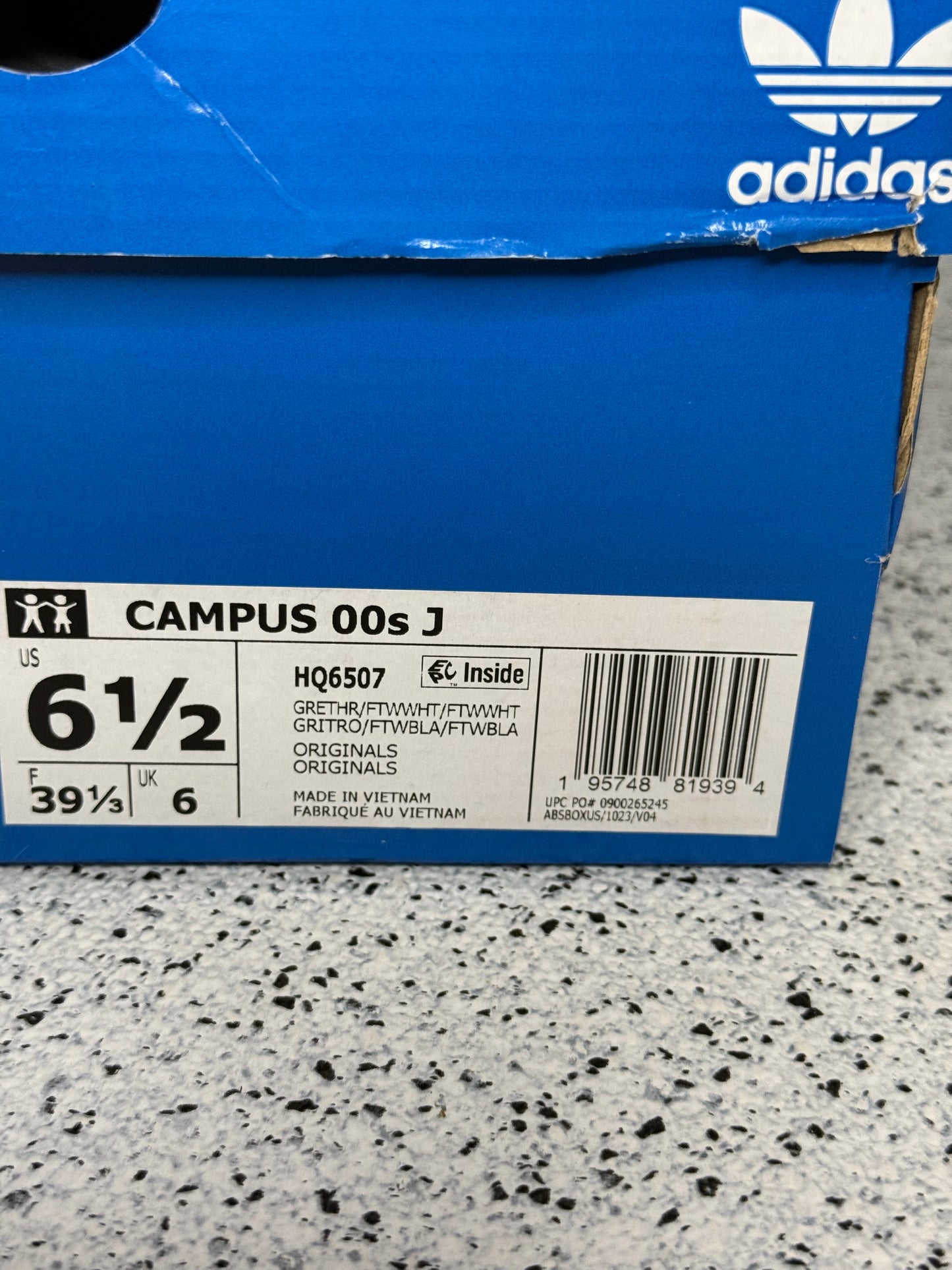Adidas Campus 00 Grey White