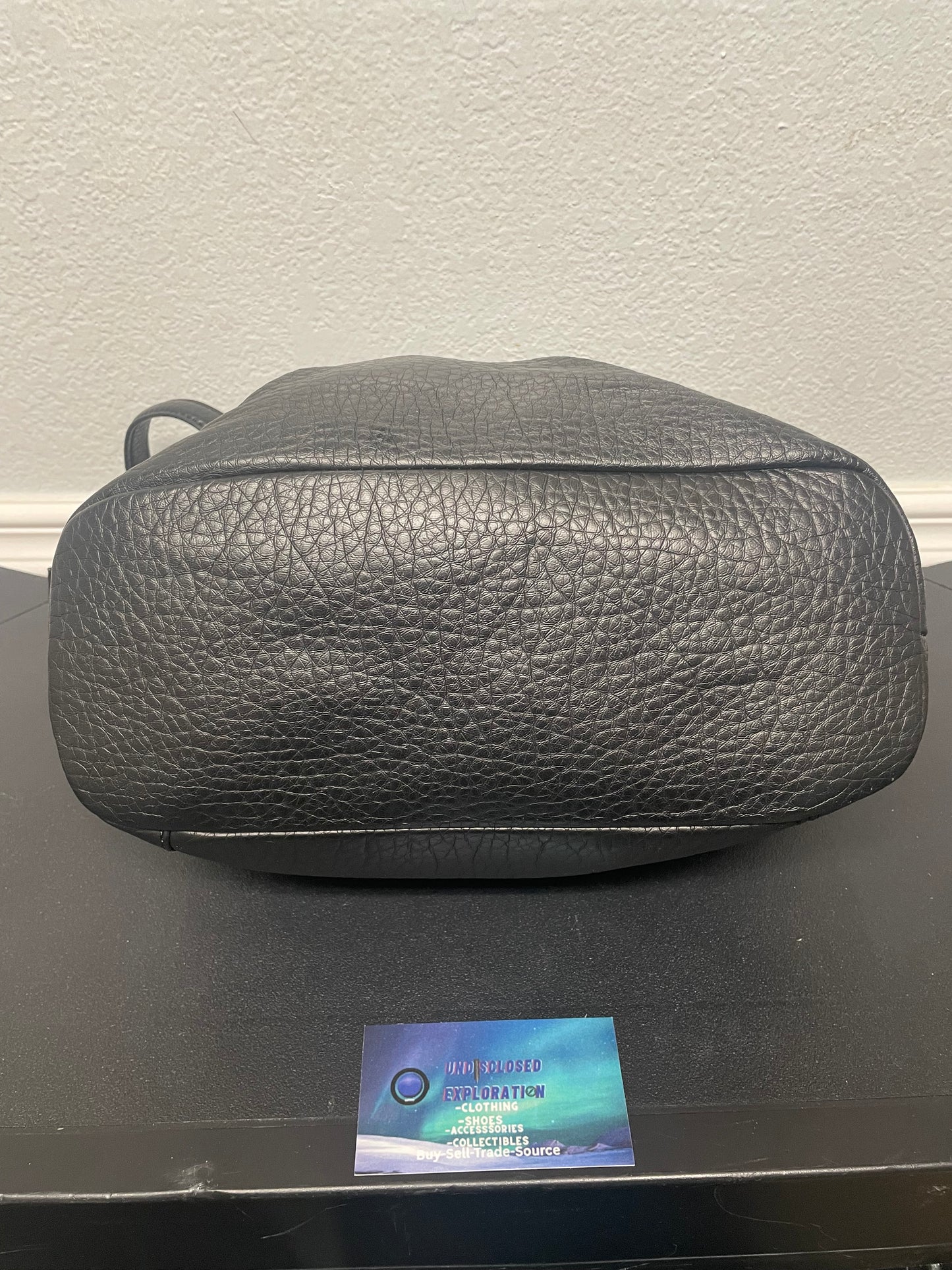 Giani Bernini black leather bag