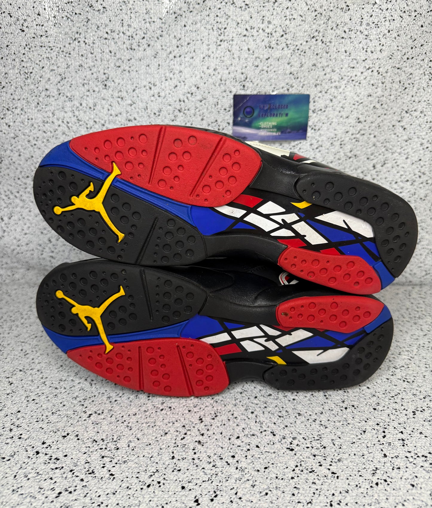 Jordan 8 Playoff 9.5 Men/11 Women “Preowned”