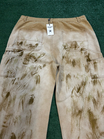 Vale beige carpenter pants
