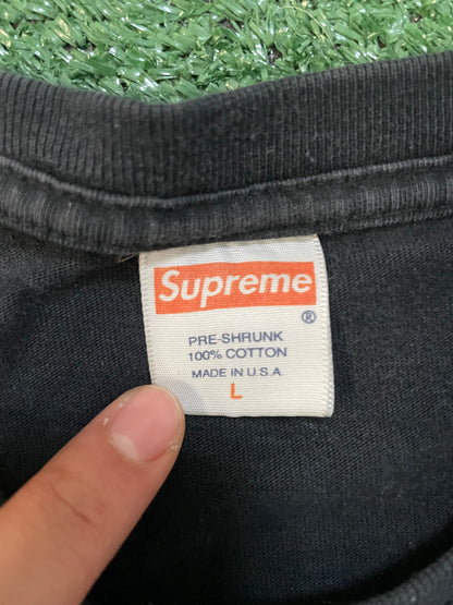 Supreme 20th anniversary black box logo tee