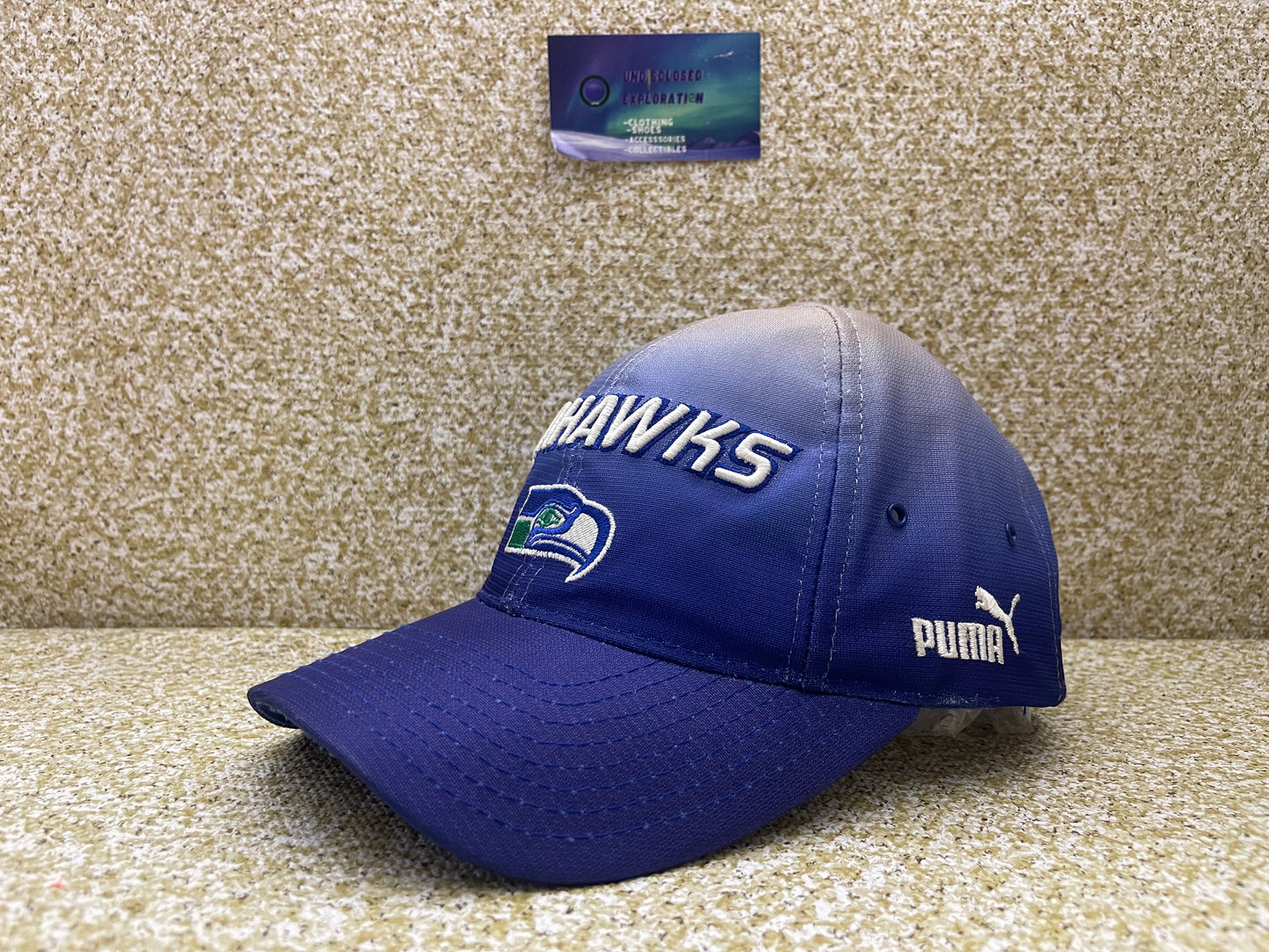 Vintage Seattle Seahawks Gradient Puma Hat