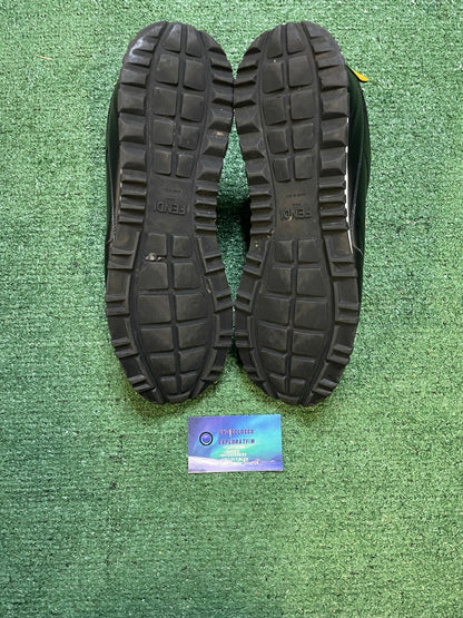 Fendi leather black bug eye monster size 10men/11.5women(EU 43)