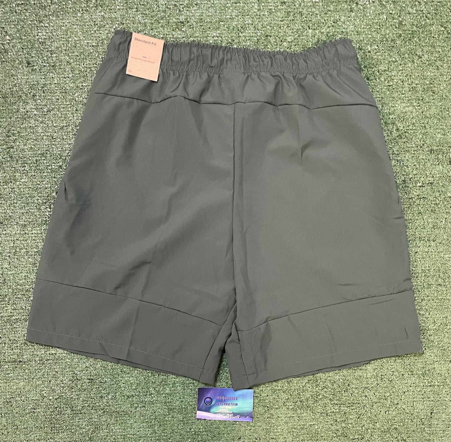 Nike flex woven green shorts