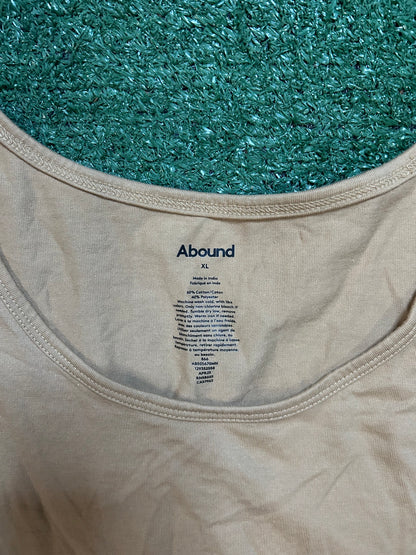 Abound tan tank top