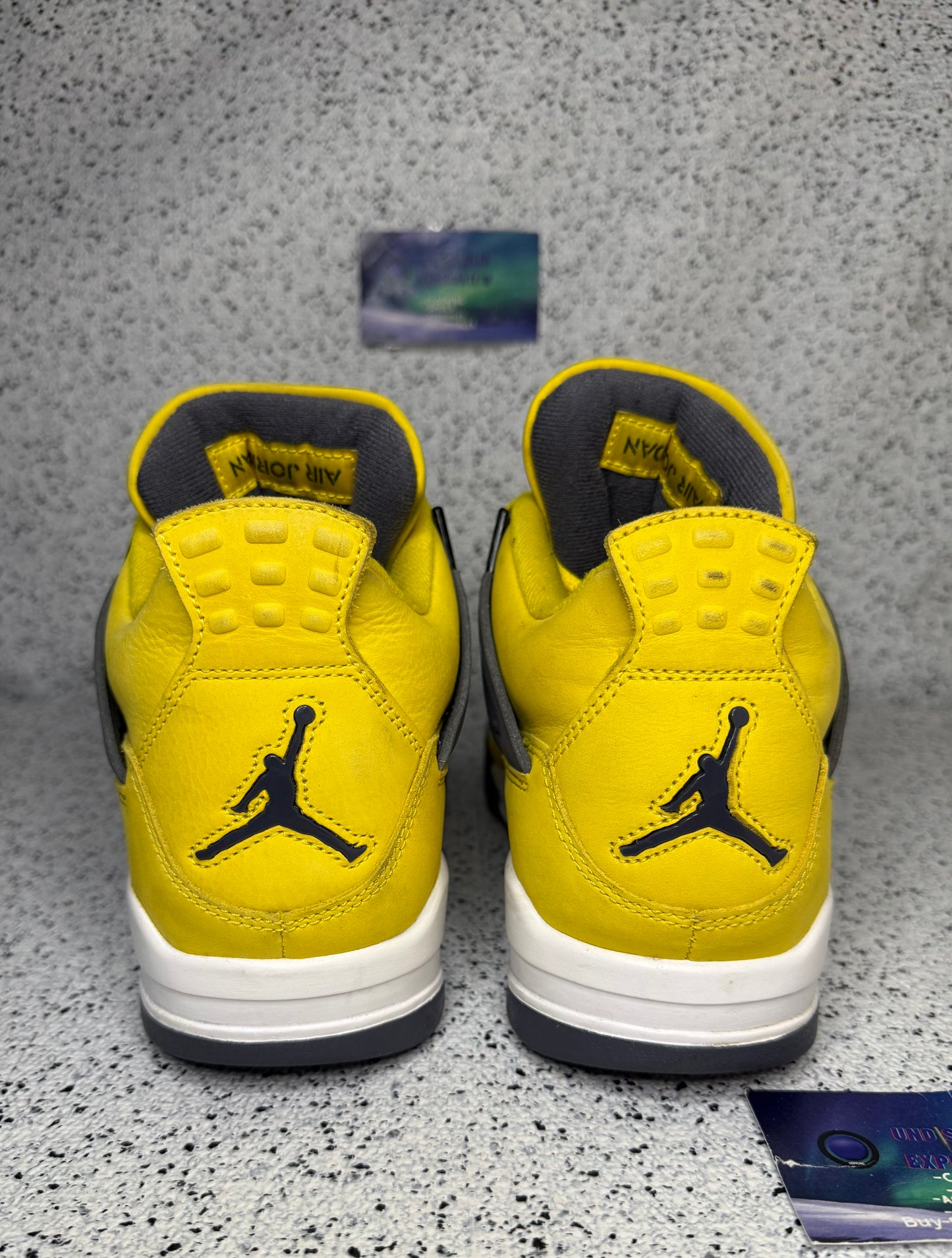 Jordan 4 Lightning 9 Men/10.5 Women “Preowned”