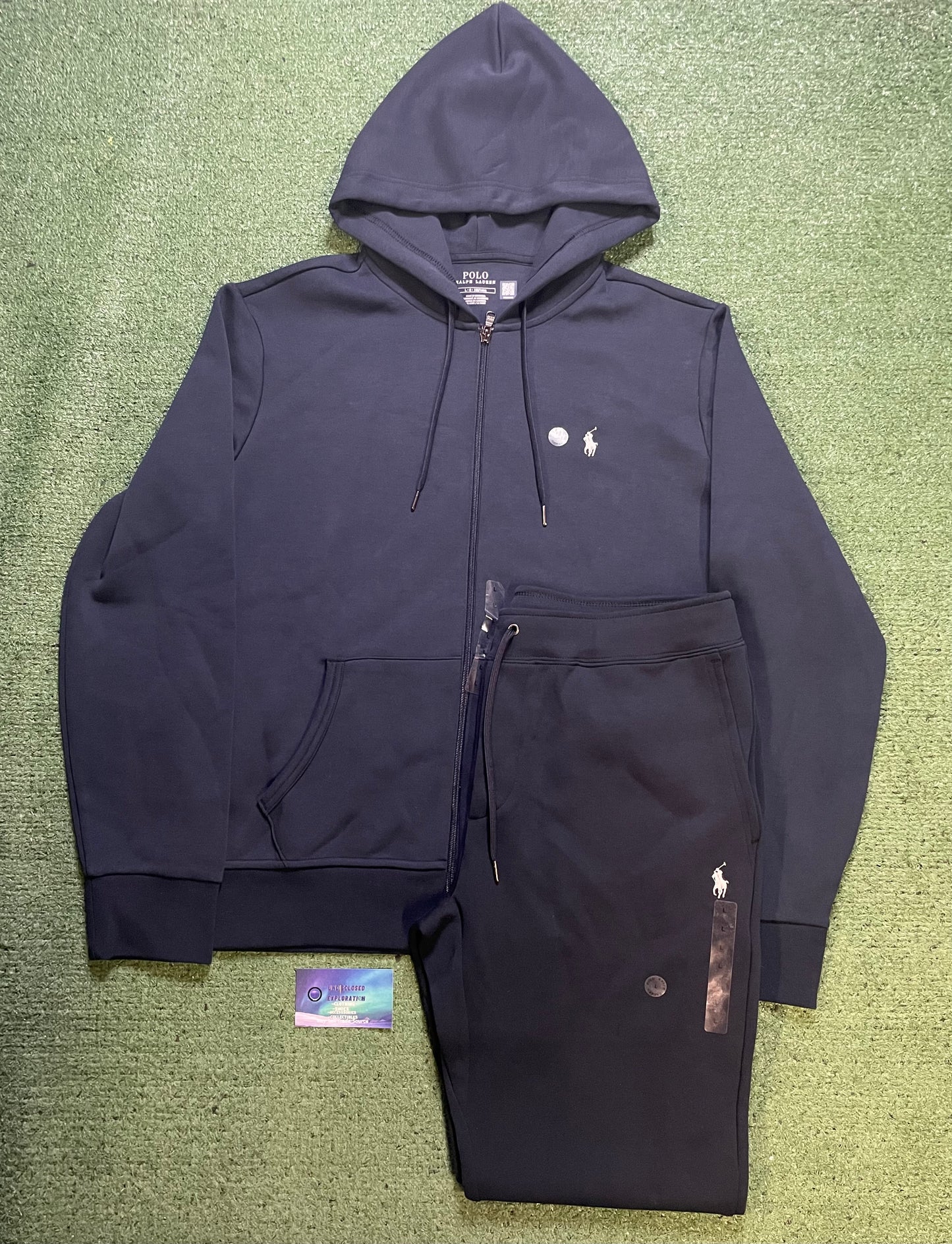 Polo Ralph Lauren aviator navy sweatsuit