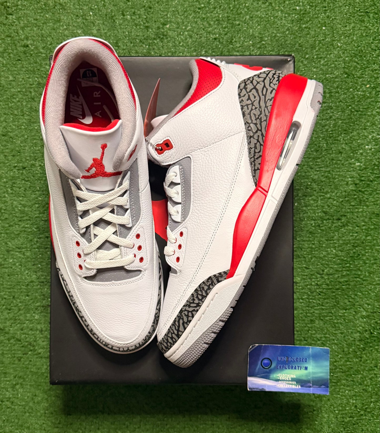 Jordan 3 Fire Red