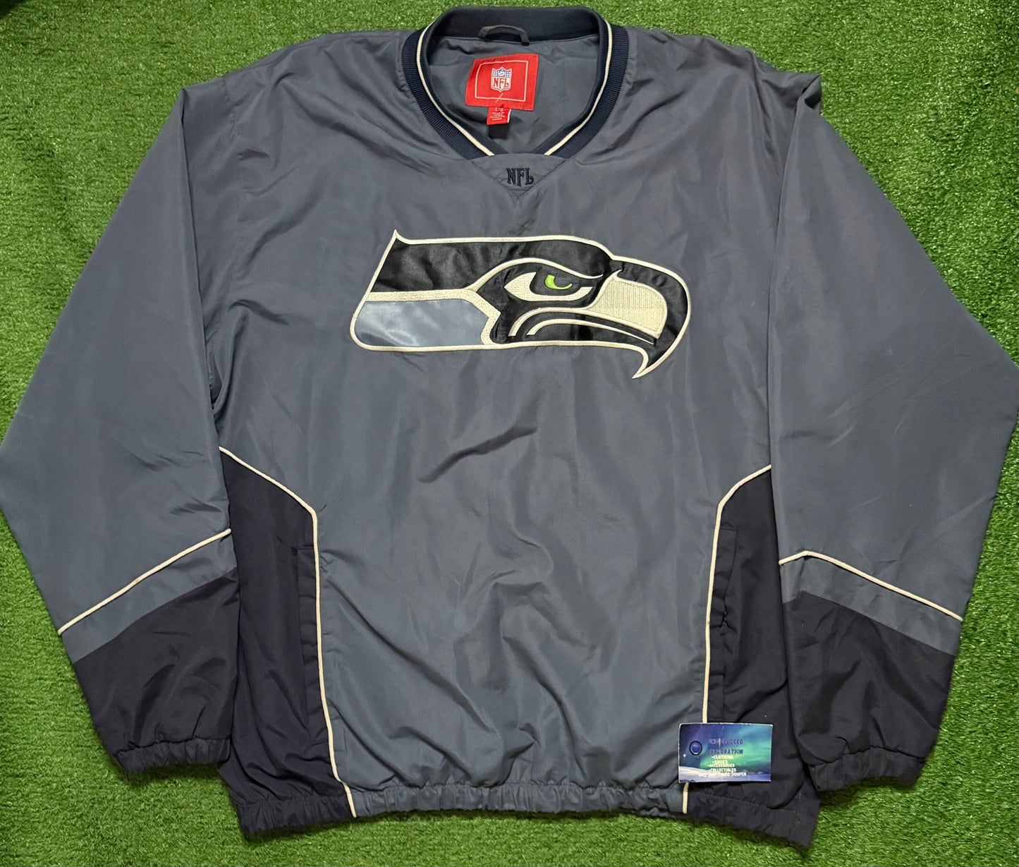 Vintage Y2K Seattle Seahawks Pullover