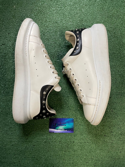 Alexander McQueen white studded sneakers size 13men/14.5women(EU 46)