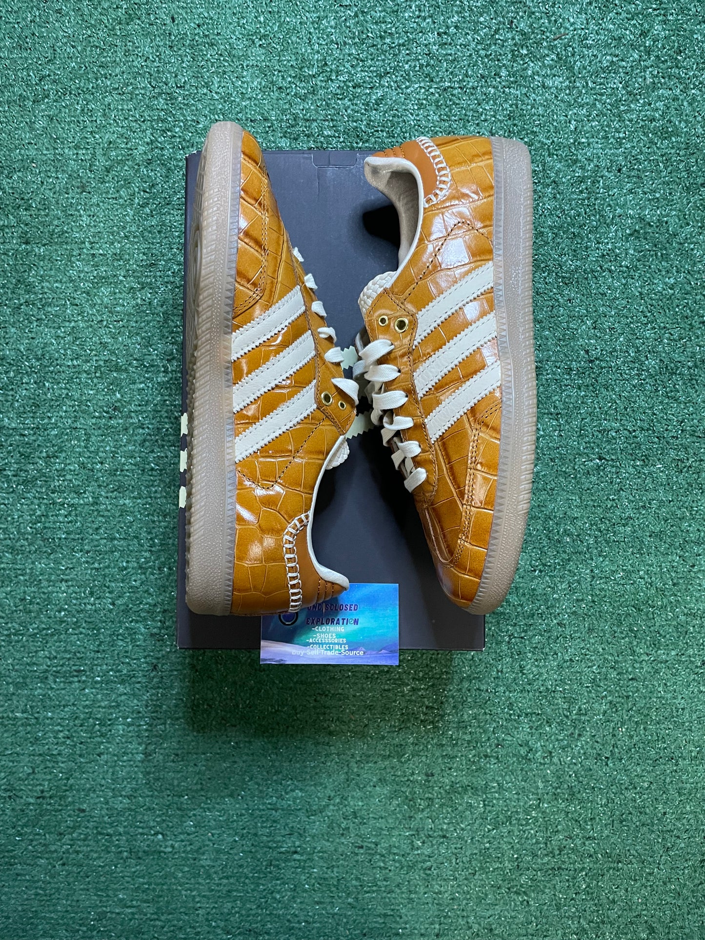 Adidas Samba X wales Bonner croc brown