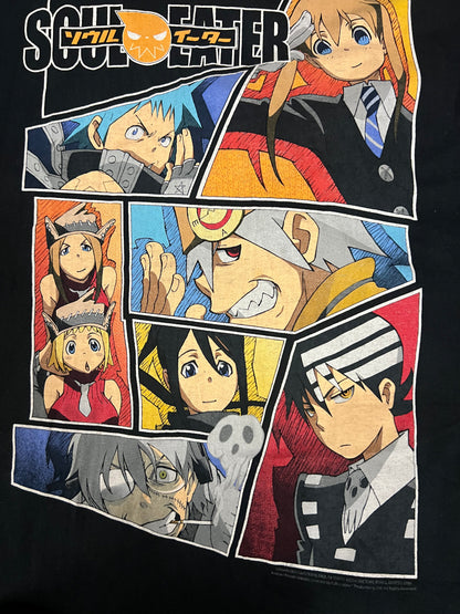 Vintage 2000s Soul Eater anime manga tee