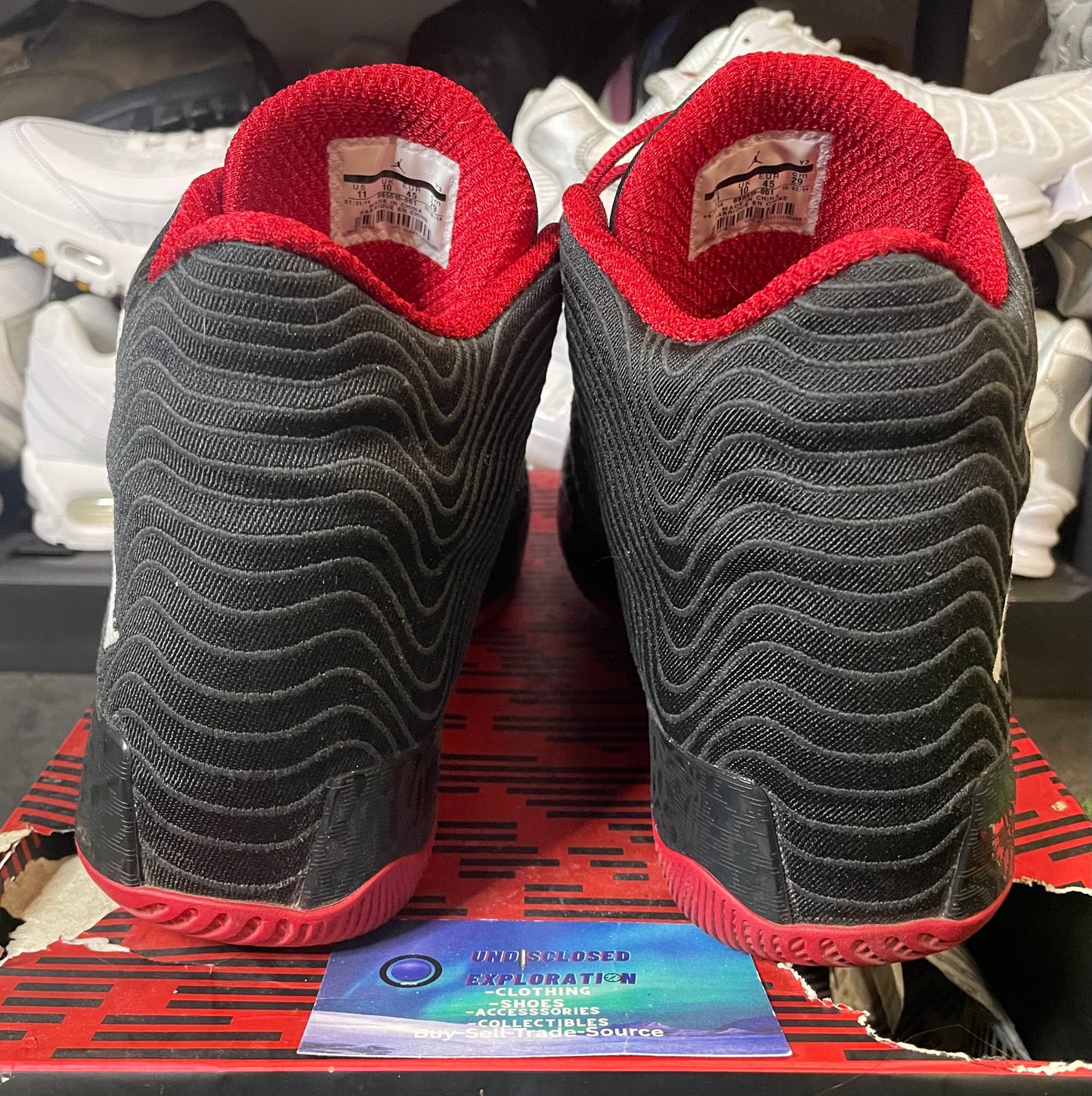 Air Jordan 29 gym red size 11men/12.5women