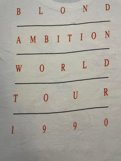 Vintage 1990s Madonna Blond Ambition world tour tee