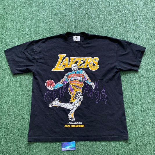 Warren Lotus Lakers 2020 Championship King James T shirt