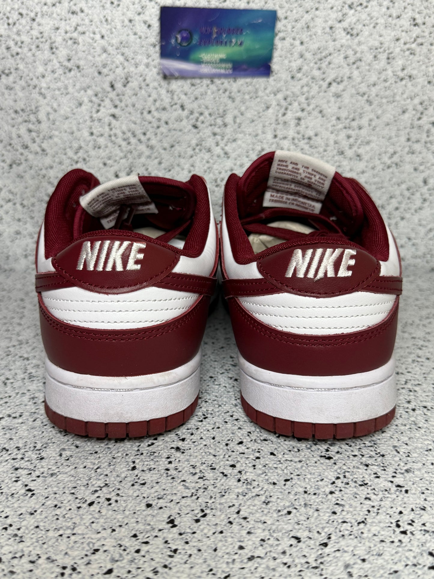 Nike Dunk Low Team Red 8 Men/9.5 Women “Preowned”