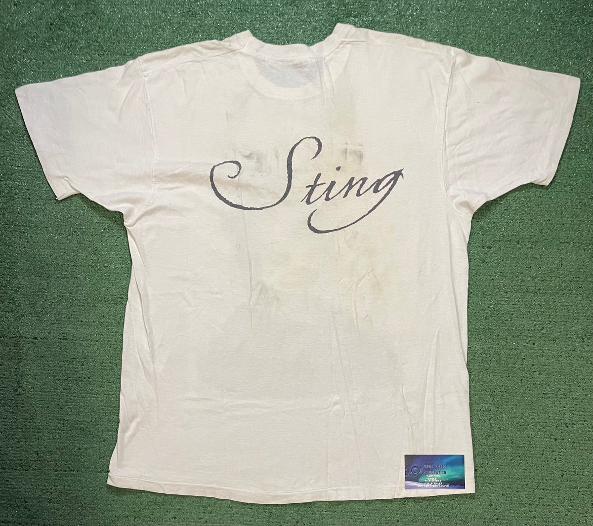 Vintage 1990s Sting tour tee