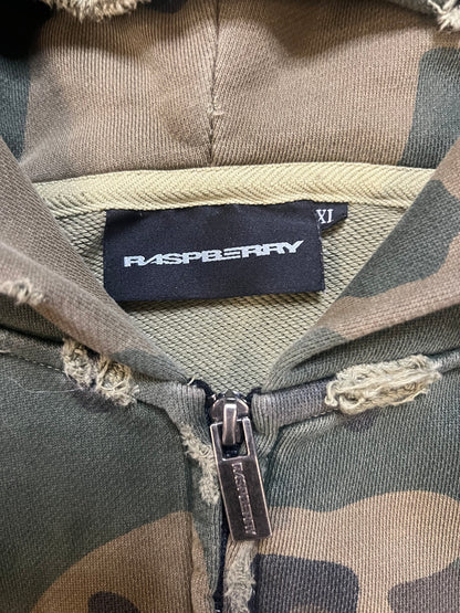 Gv Gallery Raspberry Hills Camo Bunker Zip Up Hoodie