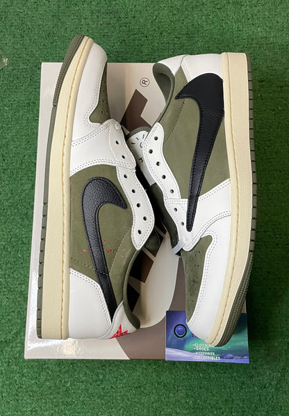 Jordan 1 low Travis scott medium olive