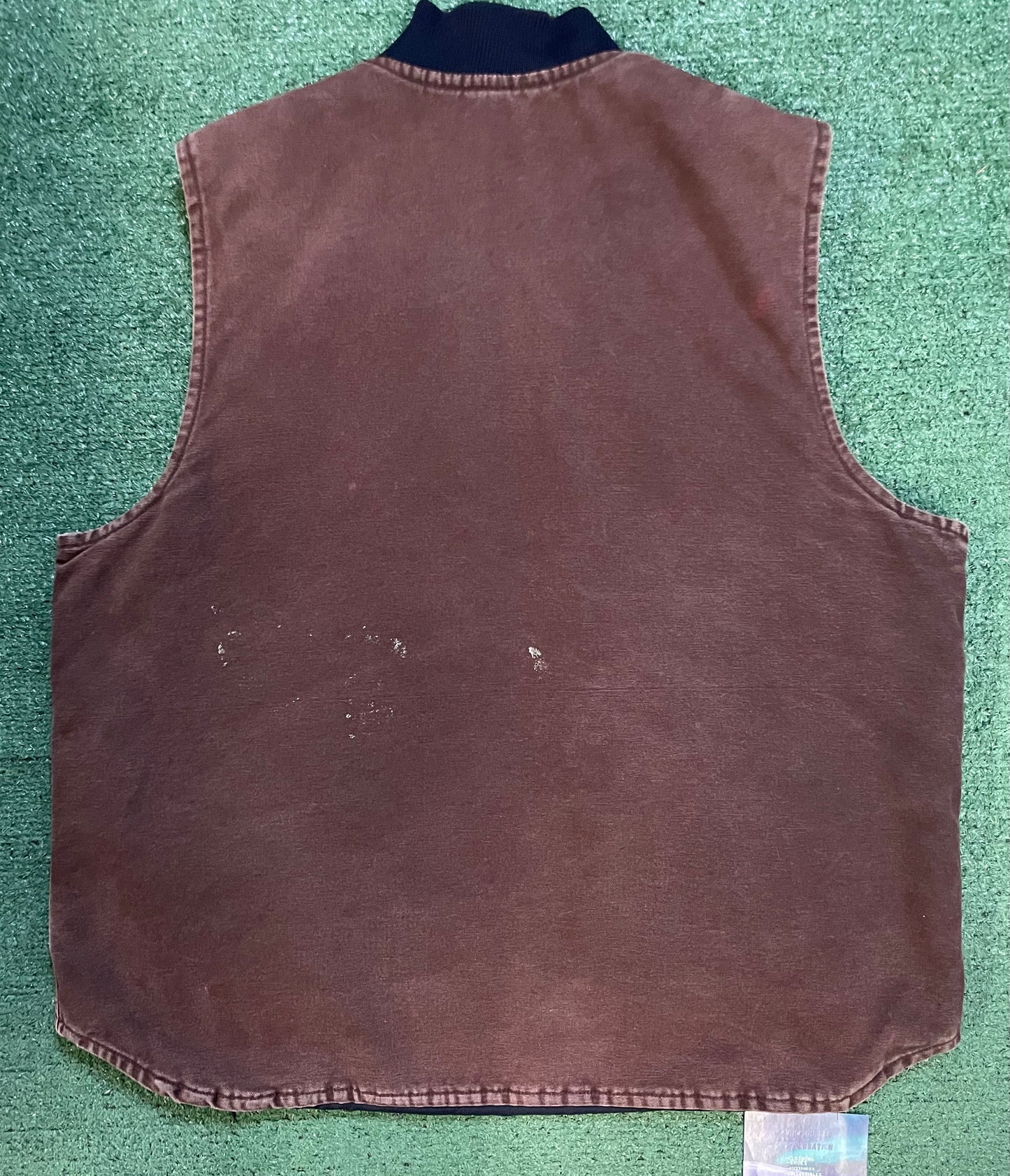 Vintage Carhartt dark brown vest