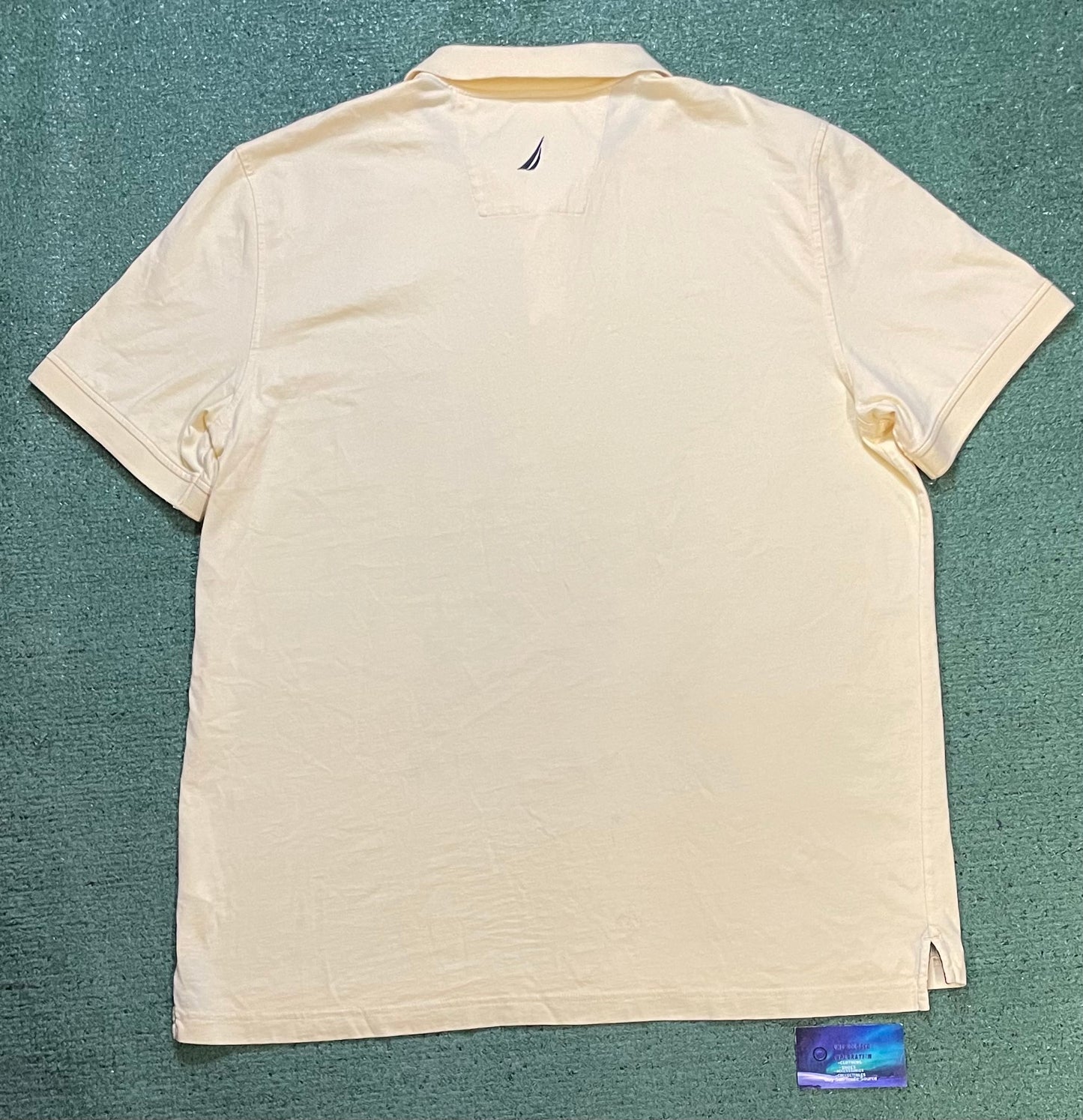 Nautica yellow sailing polo
