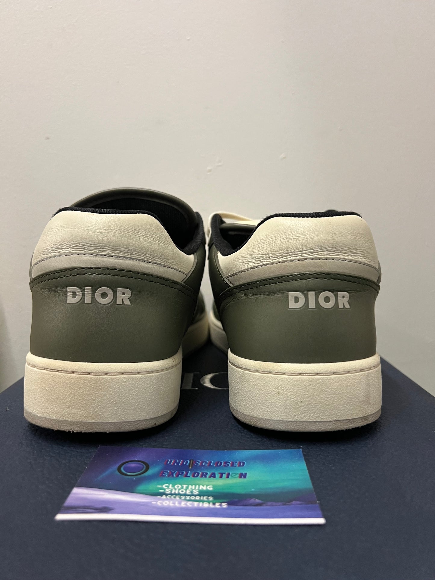 Dior B27 low olive size 9men/10.5women(EU 42)