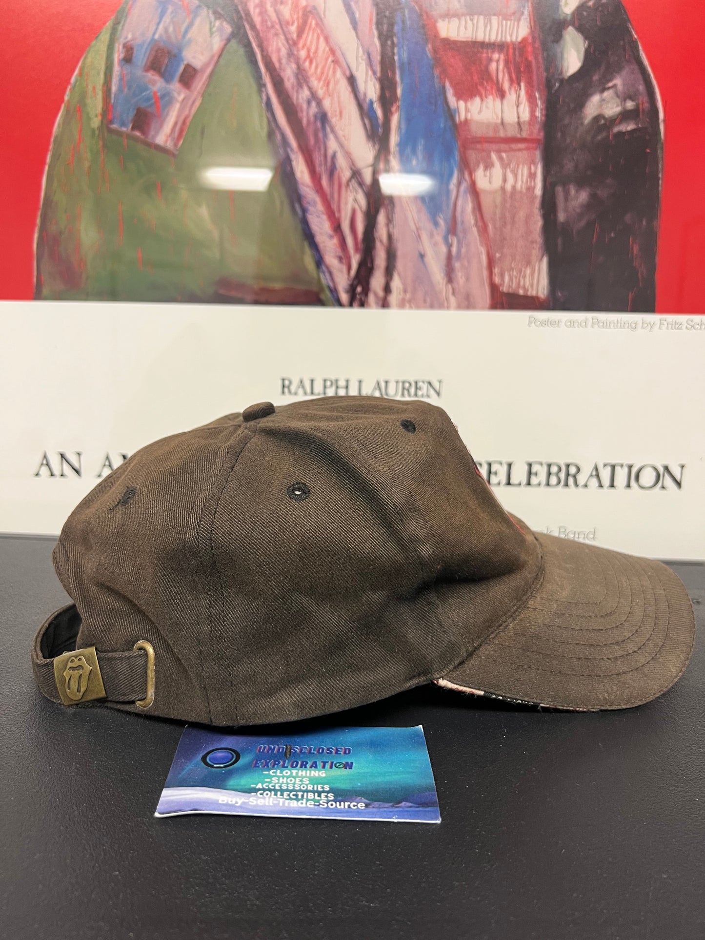 Rolling Stones Brown 40 Licks hat