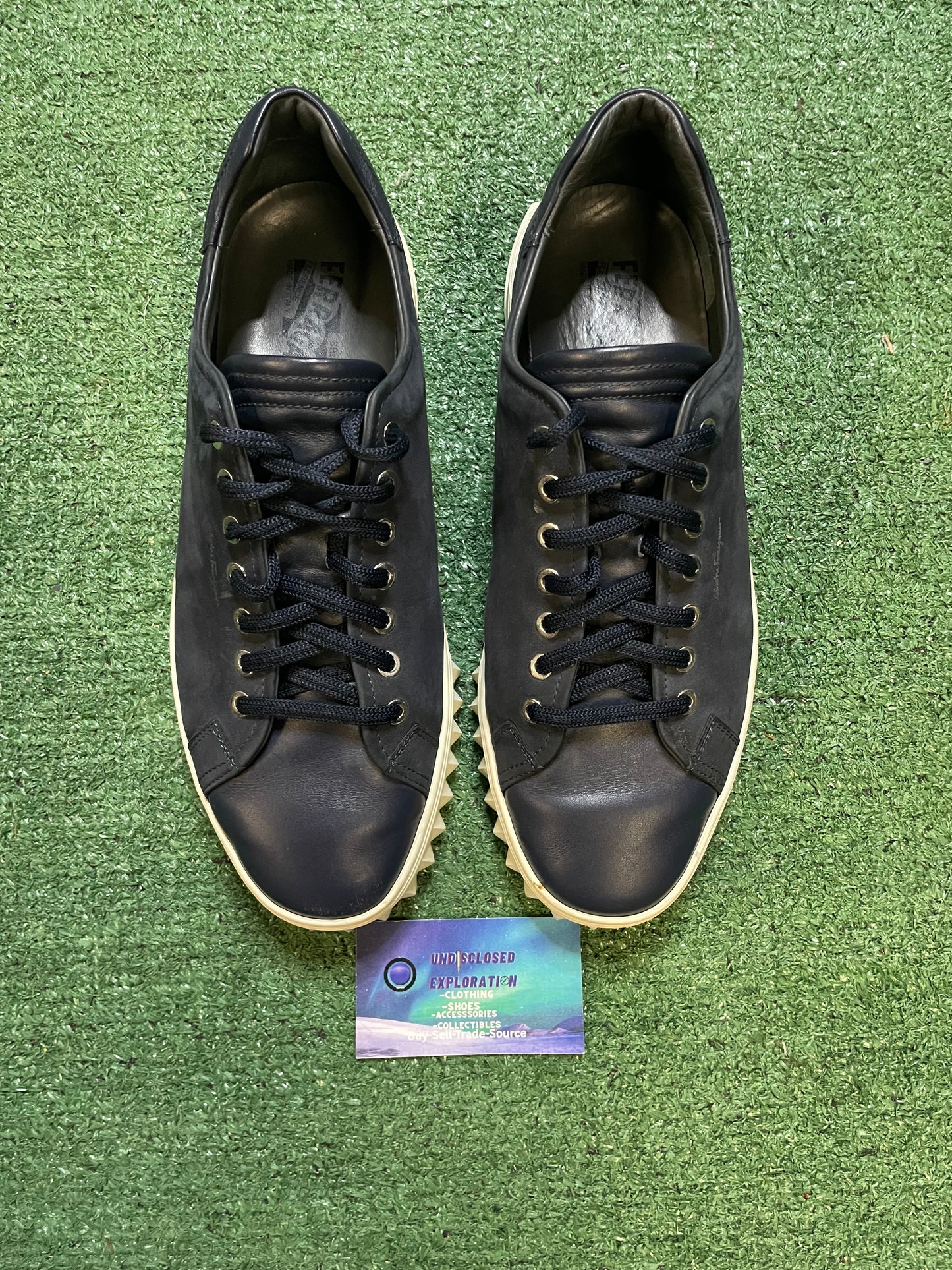 Salvatore Ferragamo cube leather size 9.5men/11women