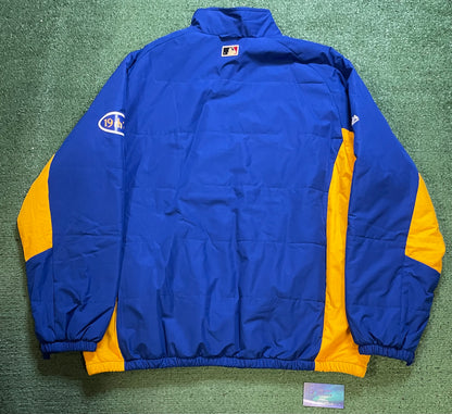 Seattle mariners blue and gold trident logo jacket