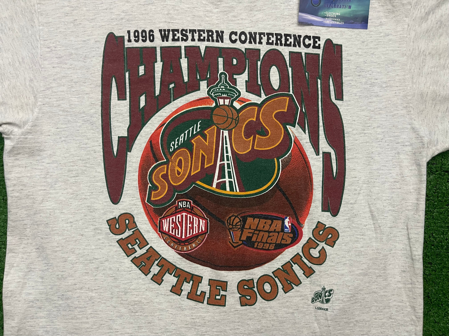 Vintage Seattle SuperSonics Western Conference Champs Shirt