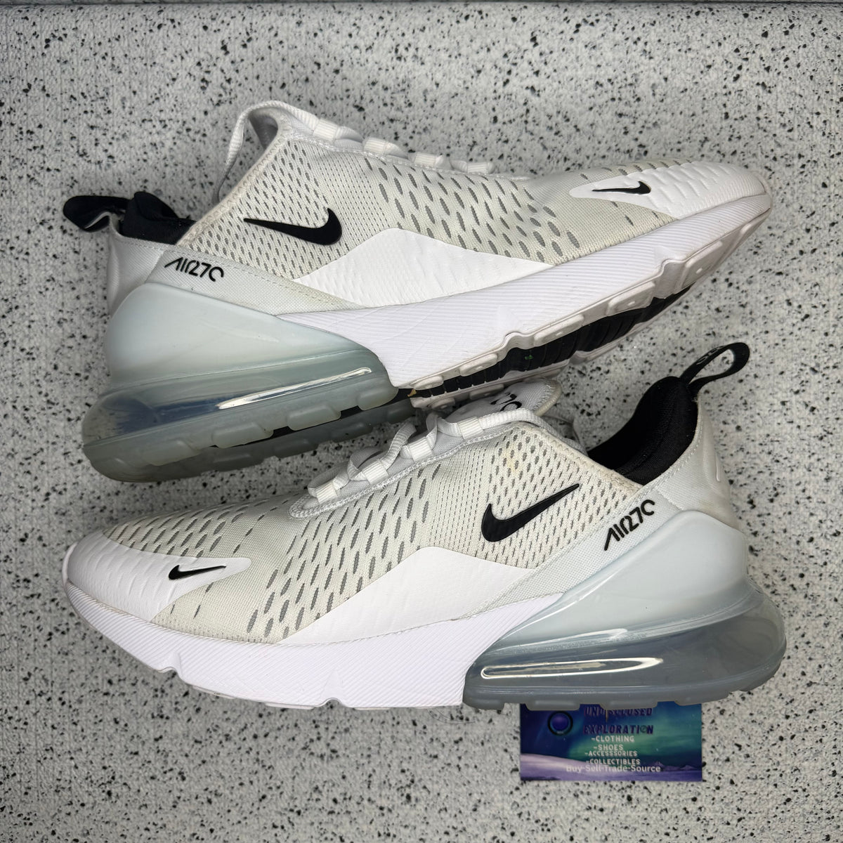 Nike Air Max 270 White 10 Men “Preowned”