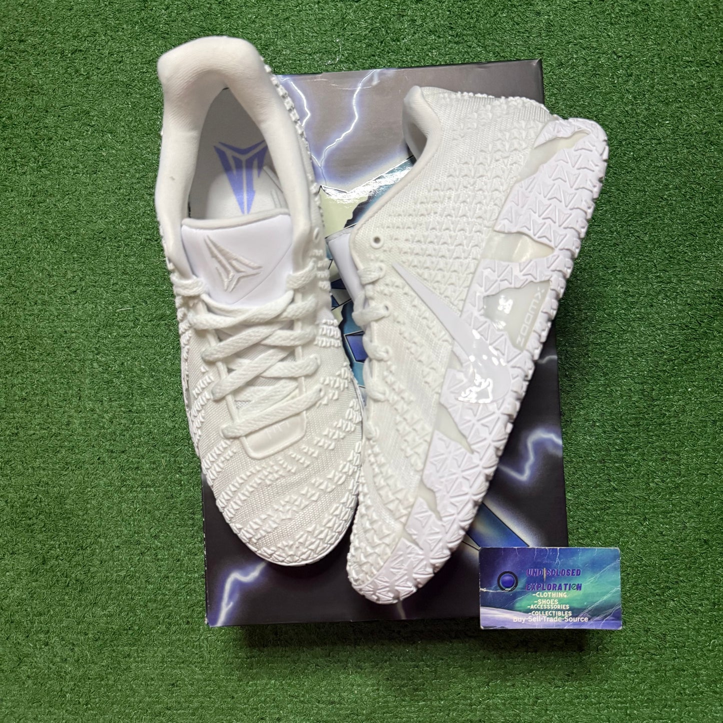 Nike Ja 3 Triple White 10 Men “Preowned”