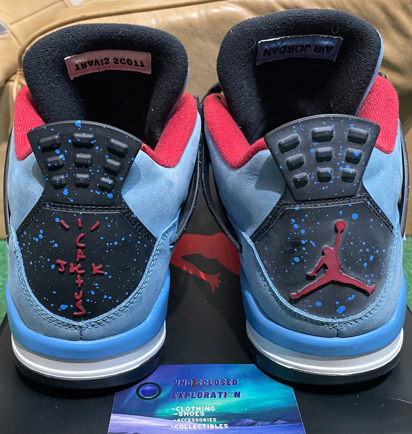 Jordan 4 Travis scott cactus jack size 10.5men/12women