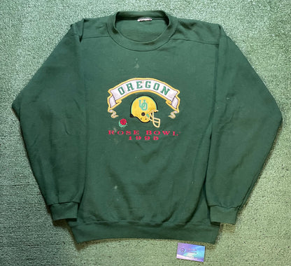 Vintage 1990s University of Oregon rose bowl crewneck