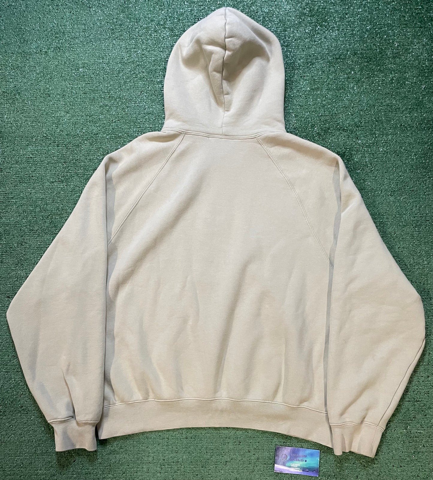 Fear of god Essentials seafoam hoodie