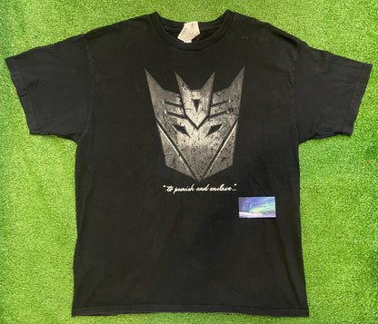 Vintage Y2K Transformers Movie 2007 Shirt X-Large