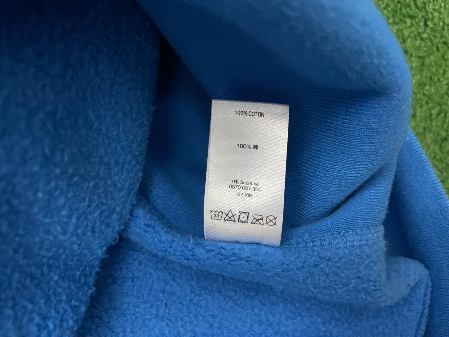 Supreme Box Logo Bright Royal Crewneck