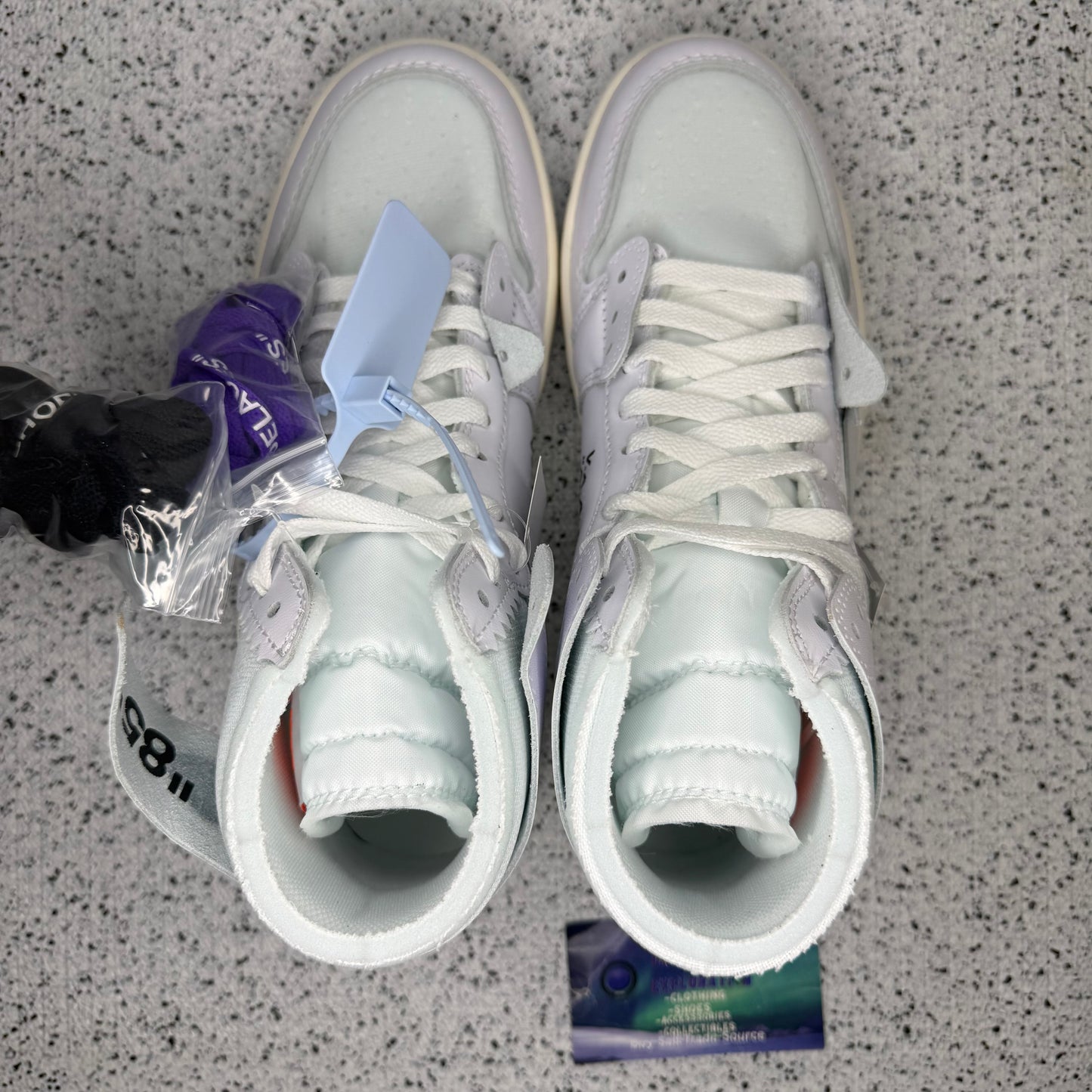 Jordan 1 VAA Alaska Off White