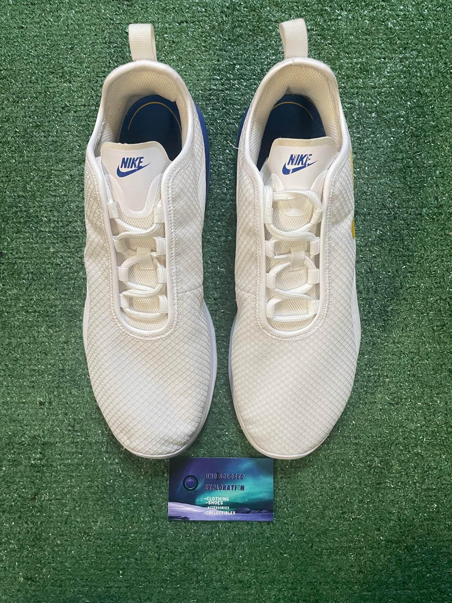 Nike air max motion 2 white game royal size 11men/12.5women